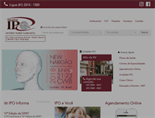 Tablet Screenshot of hospitalipo.com